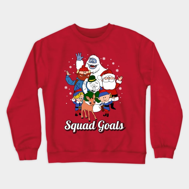 Squad Goals Crewneck Sweatshirt by OniSide
